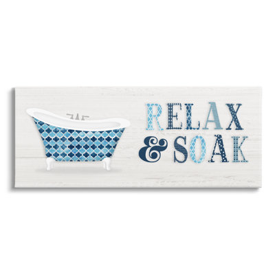 Wrapped Canvas Textual Art