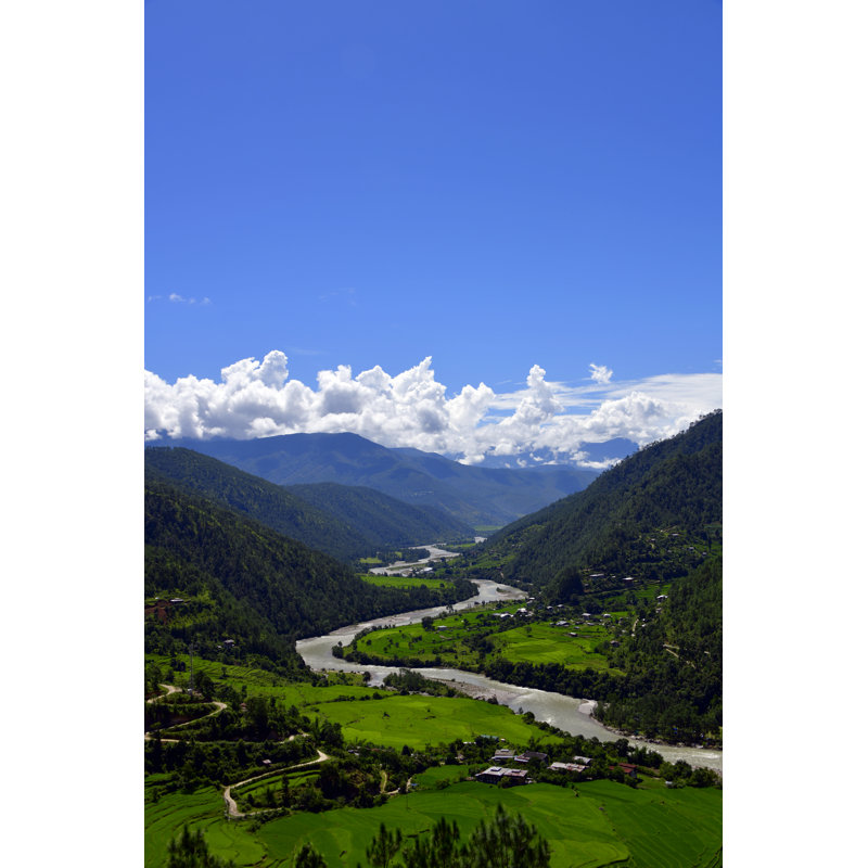 Mountains by Mtcurado - No Frame Print on Canvas, 46cm H x 30cm W