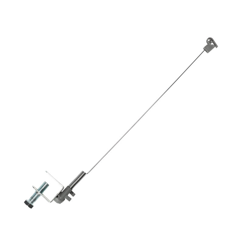Cord-minder avec baguette flexible et base rotative