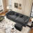 89" Velvet Chesterfield Sofa Bed, Pull-Out Sleeper Sofa, King-size Convertible Couch Bed for Living Room Apartment Office-723470128