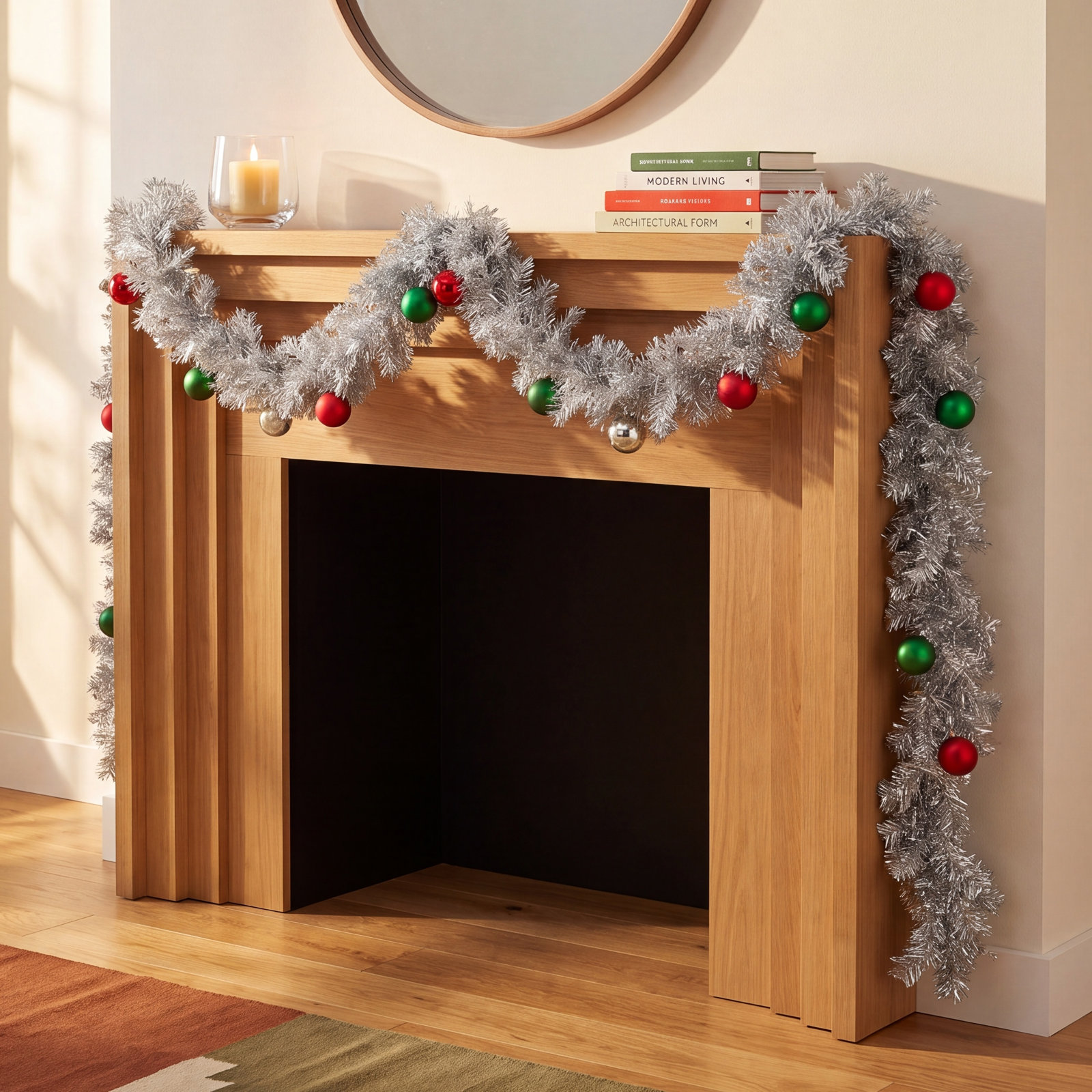 108" Tinsel Christmas Garland