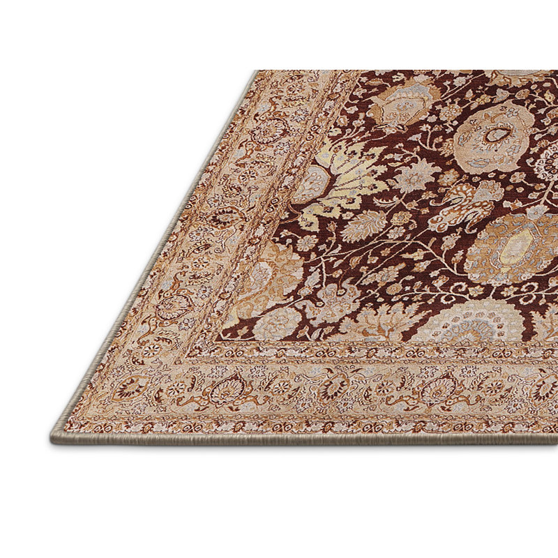 Tapis oriental brun Styreman, Rectangle 7 pi x 10 pi