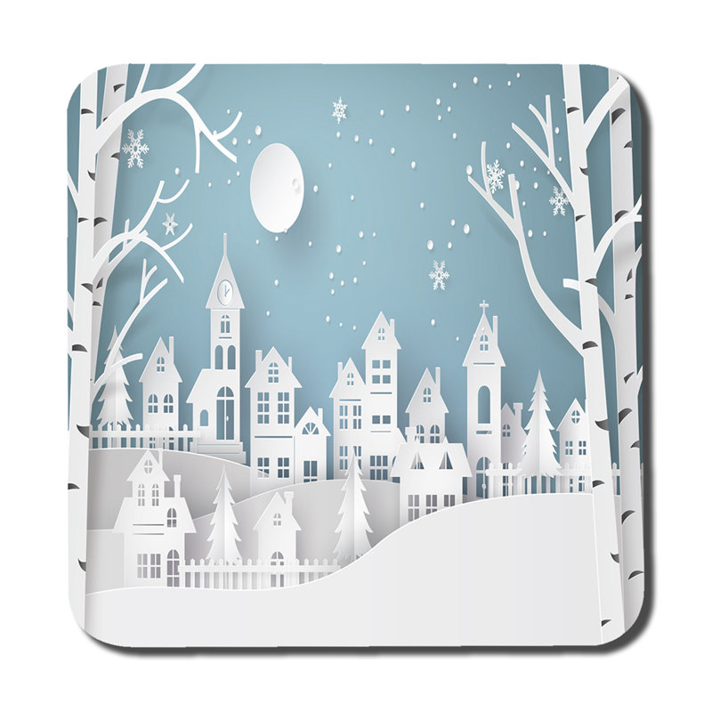 Square 6 Piece Coaster Set