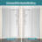42" W × 72" H Frameless Pivot Shower Door, 1/4"(6Mm) Thick Clear Tempered Glass-122261440