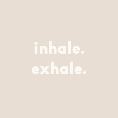 Inhale Exhale Blush Nouveau