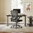 Girdie Mesh Office Task Chair With Flip-Up Arms-1338235272