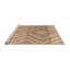 Tapis à motif oriental gris clair-600633077