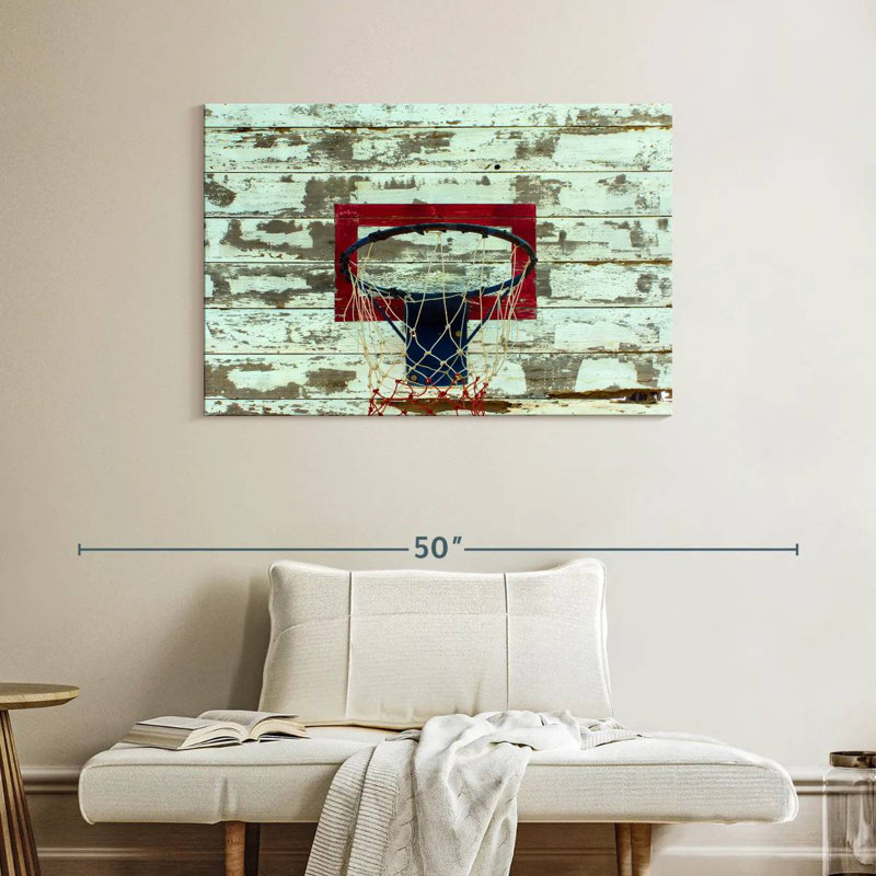 Panier de basketball Sirci, H 26 po x l 39 po