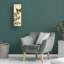 Art mural sur toile tendue - «Enchanted Garden» de Gail Fraser - art mural vertical 2 po pour décor de salon, de chambre à coucher ou de bureau - 6 x 19