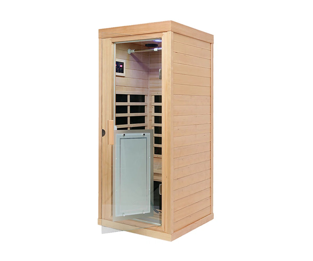 Gracie Oaks Lily-Sarah 1 - Person FAR Infrared Sauna Gracie Oaks
