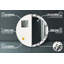 Huldar Glass Flat Wall Mirror