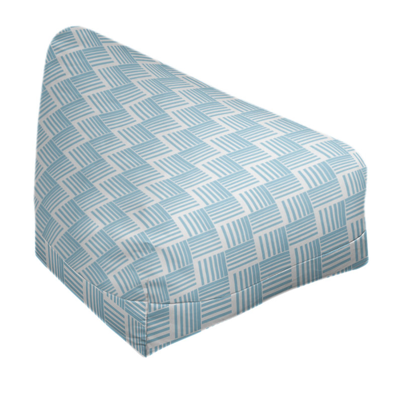 Housse de sac de pois classic basketweave rayures, Kaki foncé, H 27 po x l 30 po x P 25 po, Pas de bourre
