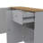 Sayville 2-Drawer 2-Shelf Kitchen Island White And Pine