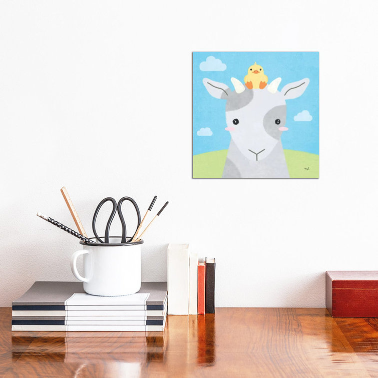 Barn Buddies IV by Moira Hershey - Wrapped Canvas Gallery-Wrapped Canvas Giclée