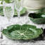 Ensemble de 4 assiettes à dîner 3 dimensions Le Jardin - chou 11 "- Assiette en grès vert sculpté - Vaisselle de jardin d'inspiration saisonnière pour le printemps et l'été