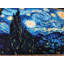 Kit de point de croix compté, nuit étoilée d'après la peinture de Van Gogh R1088