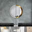 Huldar Glass Flat Wall Mirror