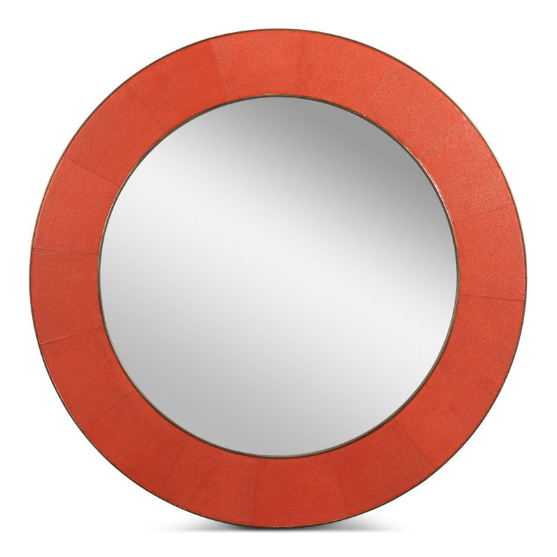 Judith Round Iron Mirror, Orangeade