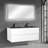 Emily 47.63'' Double Bathroom Vanity with Quartz Top