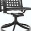 5-Piece All-Weather Cast Aluminum Dining Set, Include 4 Swivel Chairs And Rectangular Table With Frame-243309709
