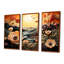 Dall - ensemble de reproductions d'art mural coquelicot-108463522-108463520