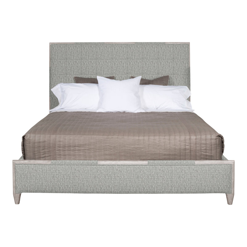 Thom Filicia Home Chatfield King Bed, Tarbee Dove, Dove Gray