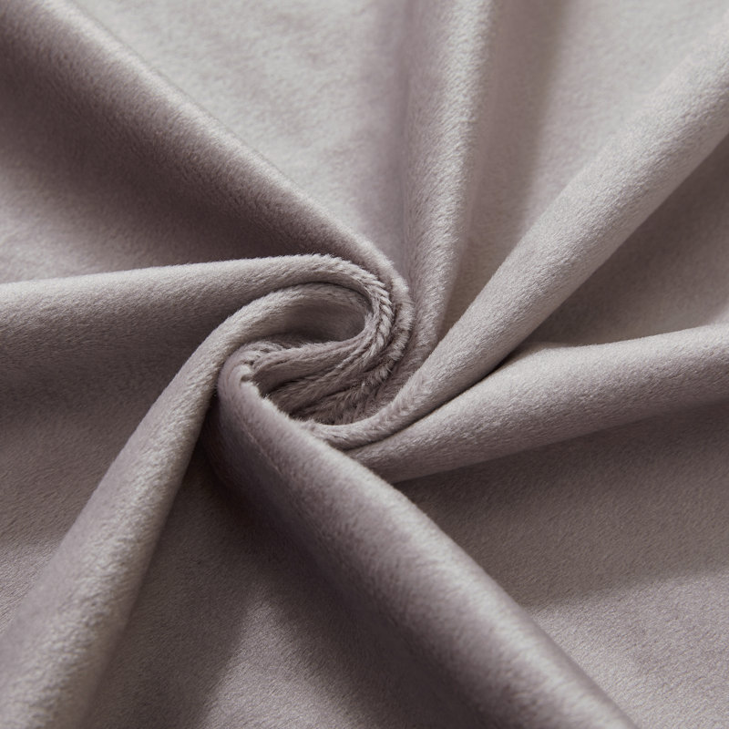 4 panneaux de rideaux obscurcissants en métal de couleur unie avec œillets 4 pièces (ensemble de 4), Rose mauve