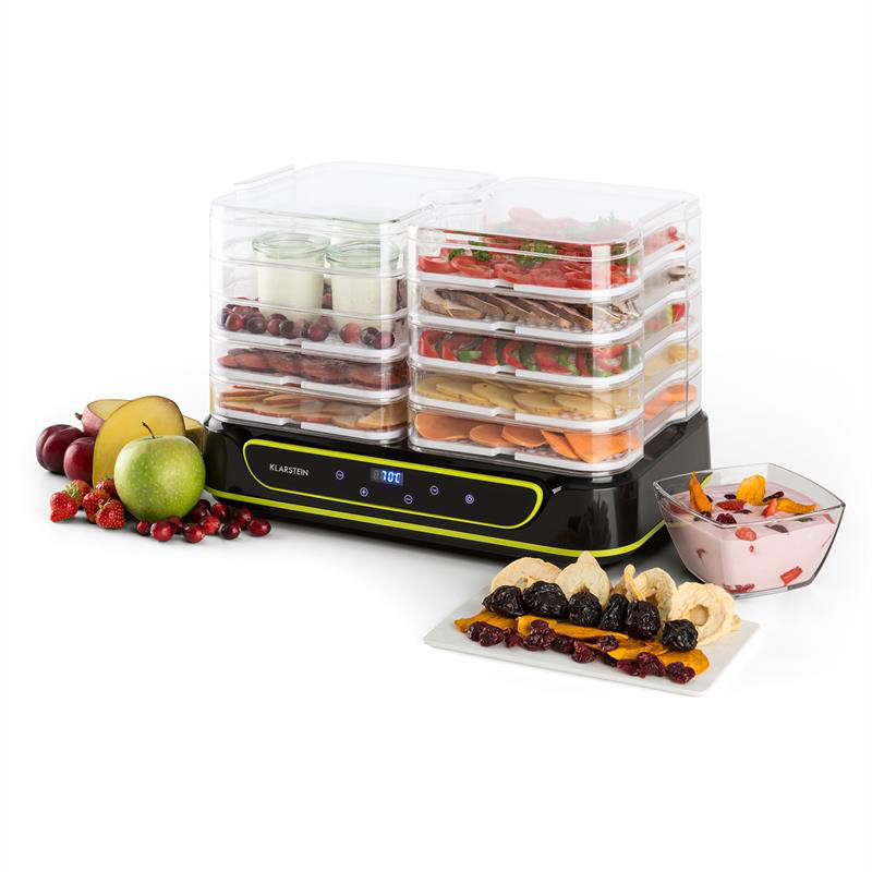 Klarstein 550W Food Dehydrator, Black
