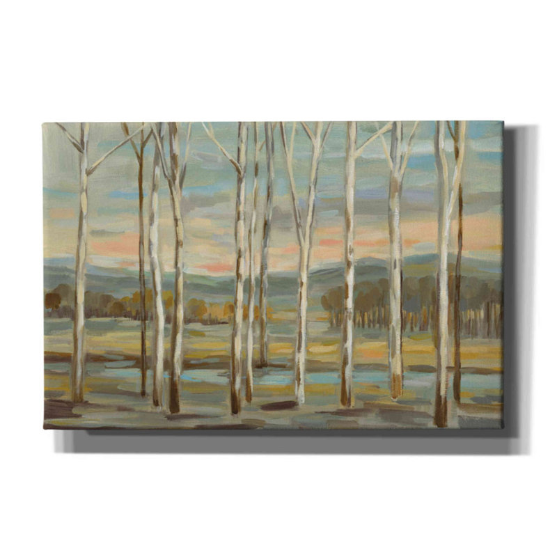 Silver Forest " Silver Forest " by Silvia Vassileva, 40" H x 60" W x 1.5" D