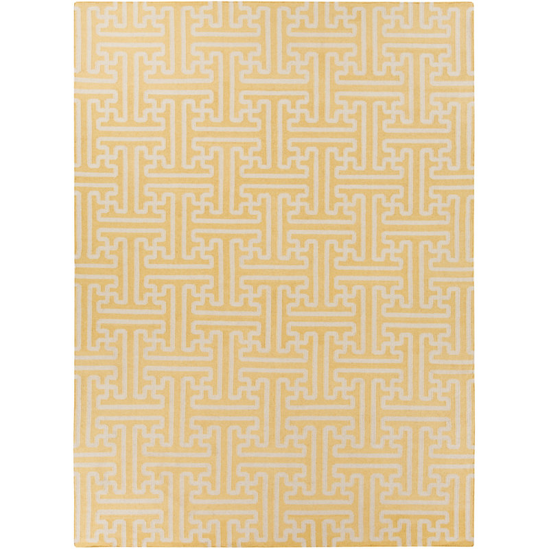 Bernardston Wool Geometric Indoor Rug, Rectangle 8' x 11'