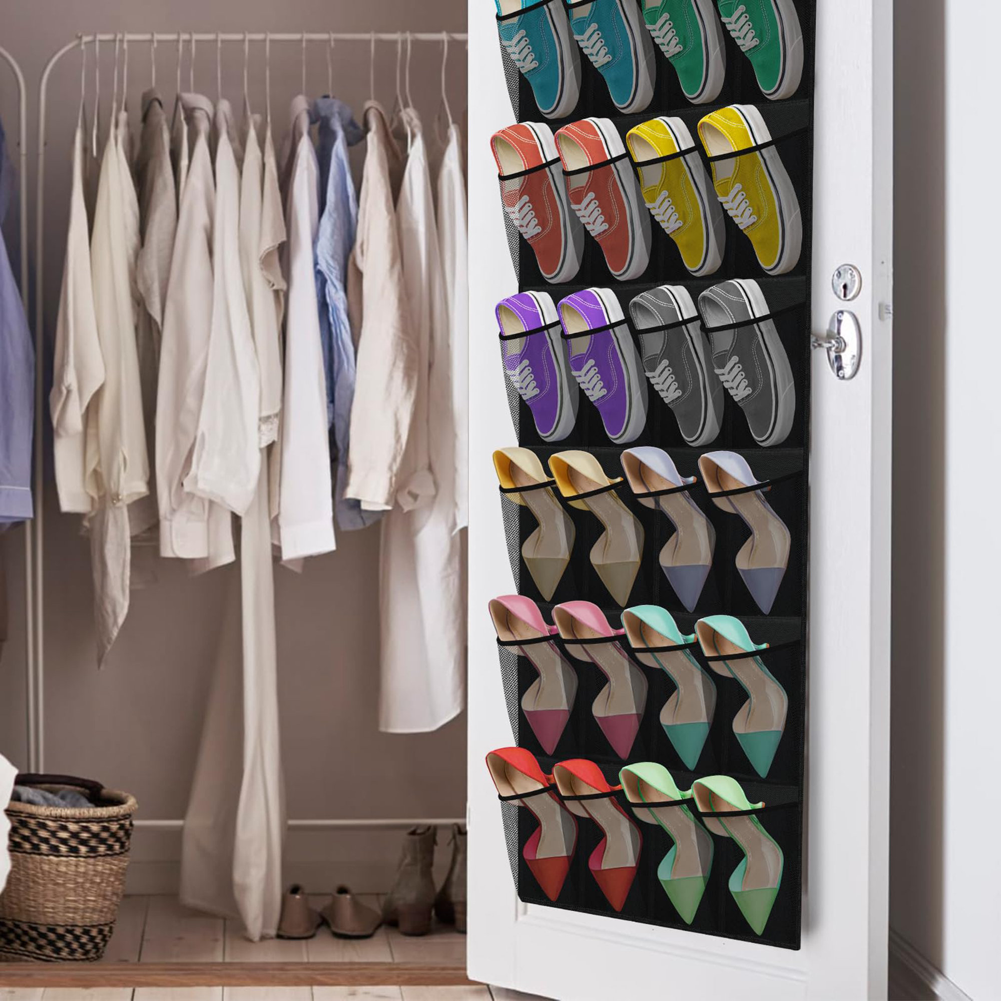 Storage Cabinet Over The Door Shoe Organizer Target Best Over-the