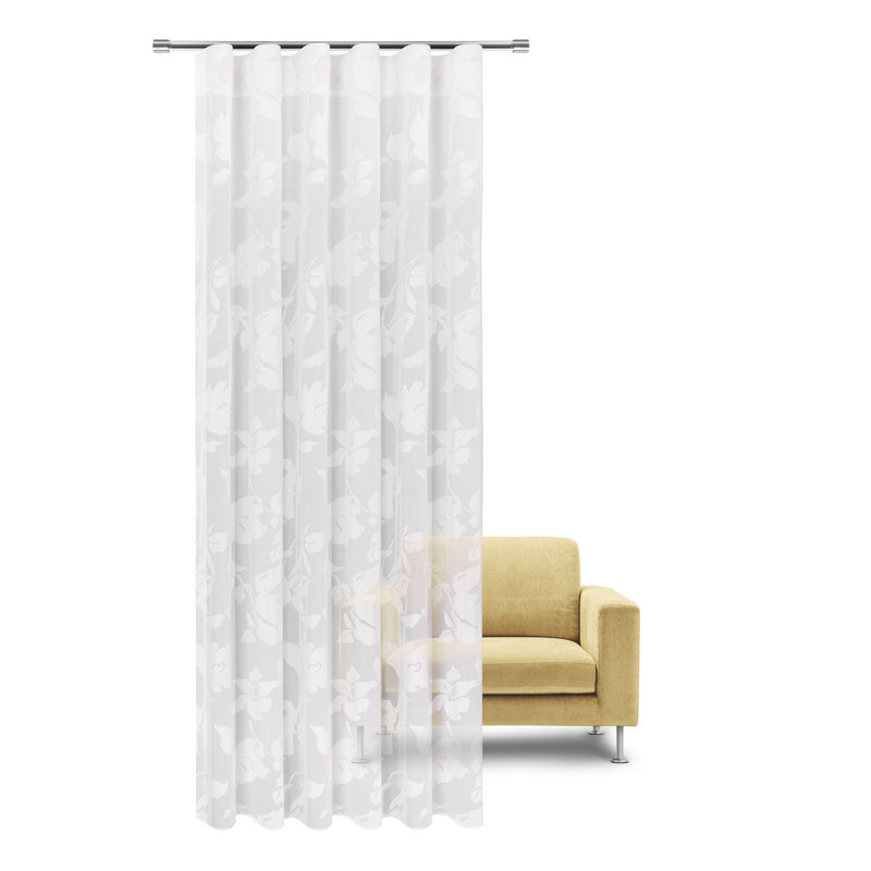 Aysha Sheer Curtain Single Panel