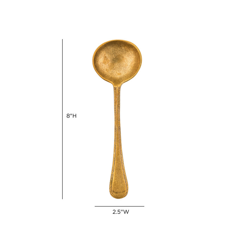 Anuja Large Brass Spoon