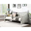 Twin Daybed With Grey Finish, Poster Design W/ Finials, Moulding, Transitional Style, Solid And Engineered Wood For Comfortable Overnight Features, Style Visits