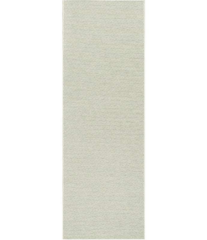 Geometric Wool Hand Woven Area Rug, Runner 80cm x 240cm
