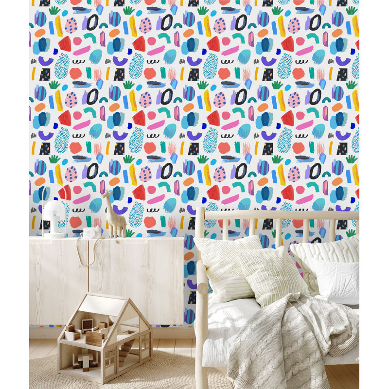 Panneau de papier peint Beliz, Vinyle, L 10,4 po x l 25 po