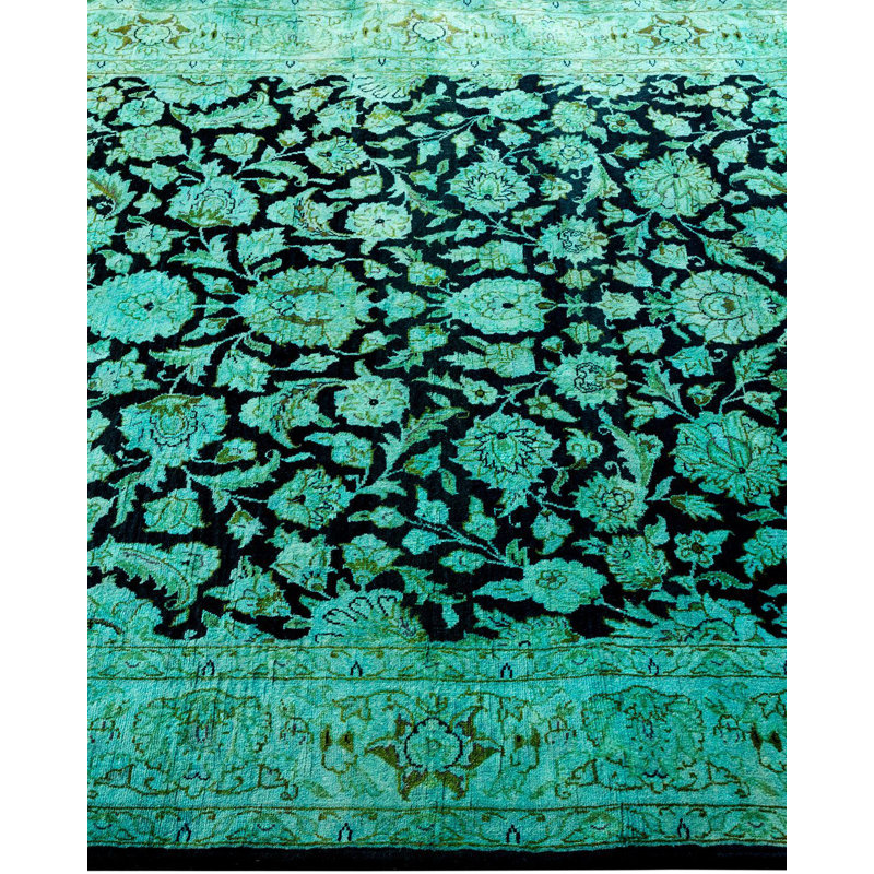 Fine Vibrance One-of-a-Kind 4' 0" X 6' 3" Hand Knotted Area Rug