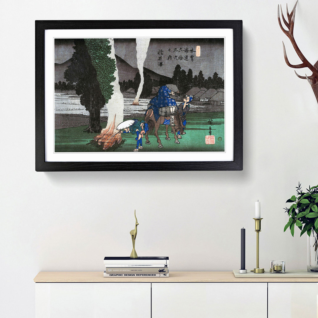 Karuizawa by Utagawa Hiroshige - Picture Frame Art Print