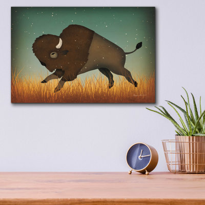 Épique «Buffalo Bison II» par Ryan Fowler, Acryli «Buffalo Bison II» par Ryan Fowler