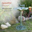 Plastic Single Tier Birdbath