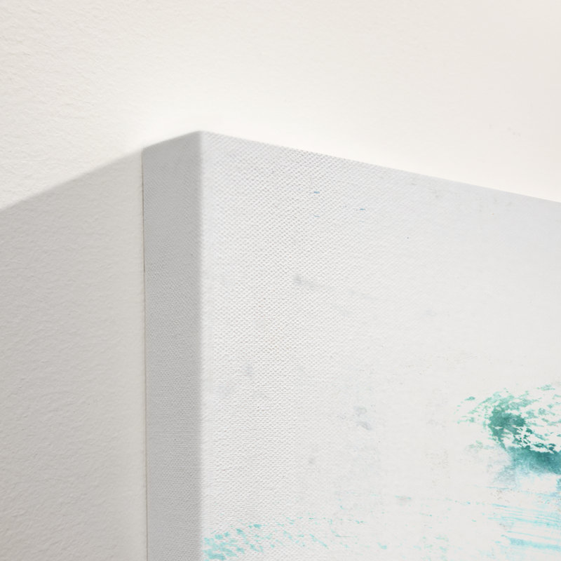 Tropical Zest Print by Emma Brooks, 47" H x 61" W x 1.5'' D, Image Brush Gel