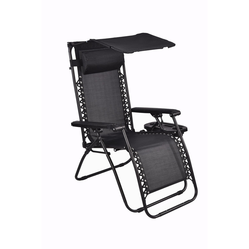 Fauteuil inclinable zéro gravité Mir, Noir