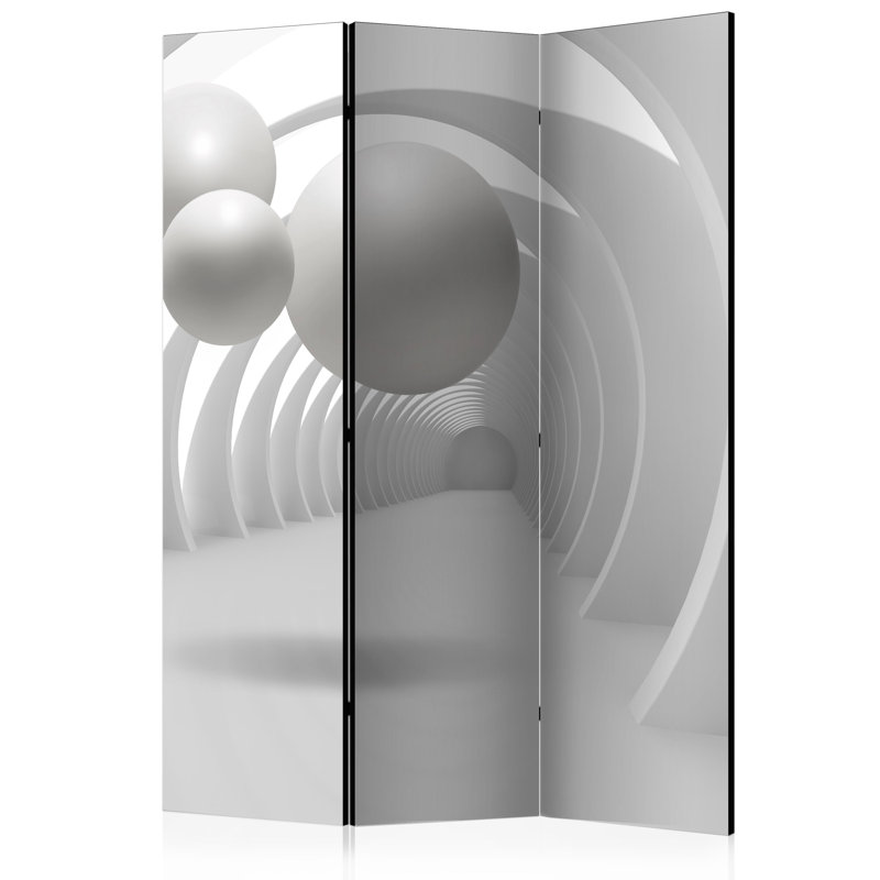 Oman Solid Wood Folding Room Divider, 3