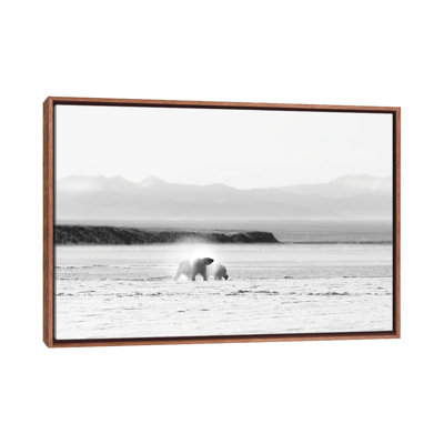 Shake - Floater Frame Print on Canvas