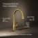 Simplice® Single-Handle Pull Down Bar Sink Faucet with Three-Function Sprayhead