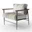 Chaise rembourrée avec accoudoirs rembourrés Gentle Serenity-1705398826