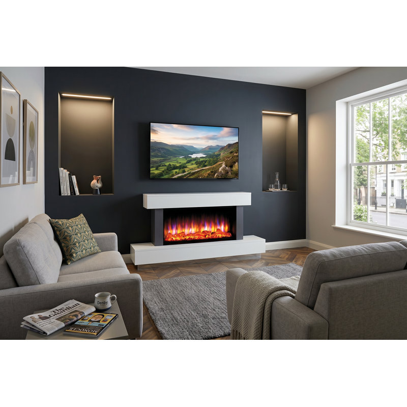 Madison Suncrest 1500cm W Electric Fireplace with 6824 BTU