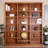 Lanford Double Wide Wood Bookcase, 12 Bookshelf, 84 inch Tall Storage and Display Bookshelf for Home Office and Living Room-16394643