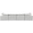 Hinesh Velvet L-Shaped Sectional Reversible-87141408