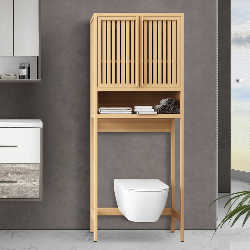 Rangement pour salle de bain Lowanna, Naturel